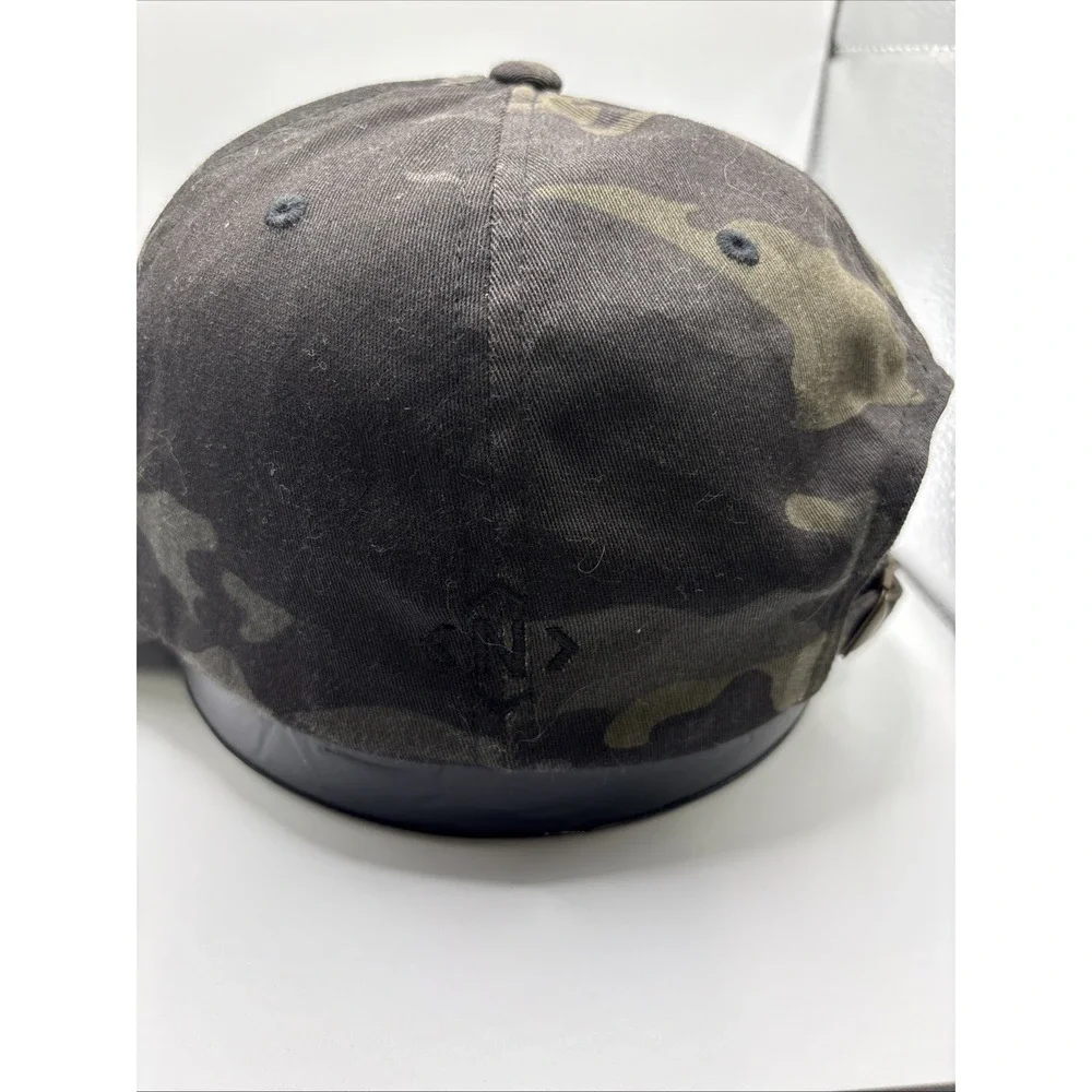 NASH Hat Cap THE NASH COLLECTION Camo Camouflage Adjustable Strap Back OSFM EUC